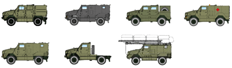 MTV - Medium Tactical Vehicle 4x4 - IDV Iveco Defence Vehicles