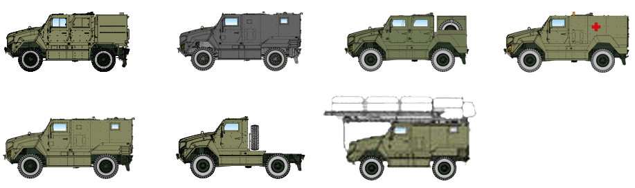 MTV - Medium Tactical Vehicle 4x4 - IDV Iveco Defence Vehicles